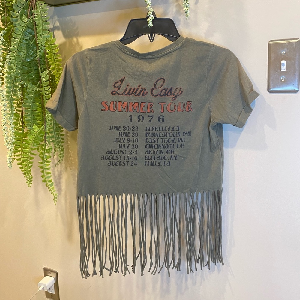 Fringe rocker tee
